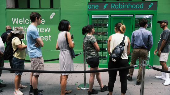在线经纪商Robinhood未能加入标普500指(👉)数 盘前下跌(🏯)3%